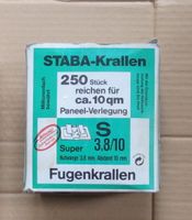 STABA Fugen Krallen für Panell-Verlegung ca. 250 St. 10 qm - NEU Niedersachsen - Rehburg-Loccum Vorschau