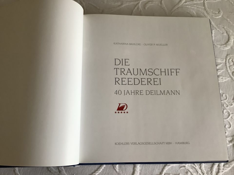 Kreuzfahrt Buch „Die Traumschiff Reederei“ 40 Jahre Deilmann in Bremen