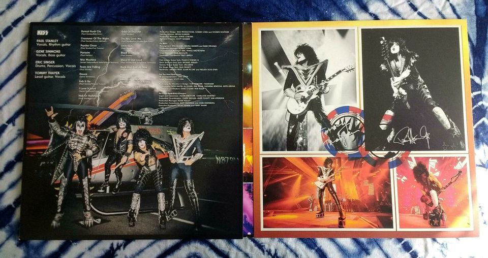 KISS..Rocks Vegas..USA..Vinyl..2 x LP+DVD..Alive 2014.. in Bedburg-Hau