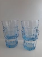 4 Gläser hellblau 200ml Baden-Württemberg - Pfinztal Vorschau