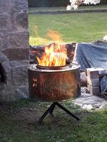 Feuertonne, Feuerschale Feuerkorb, Holz Pellet Fackel Nordvorpommern - Landkreis - Grimmen Vorschau