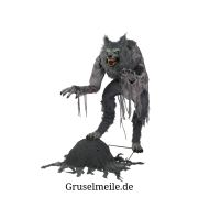 Werwolf Animatronics Halloween Deko Figur animiert Bewegung Hessen - Erzhausen Vorschau