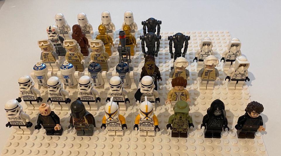 Diverse LEGO STAR WARS Minifiguren in Probsteierhagen