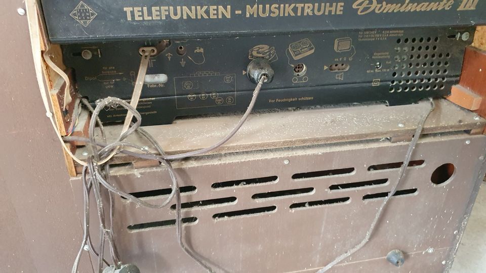 Musiktruhe Telefunkten Dominate III 1958/59 in Bad Neustadt a.d. Saale