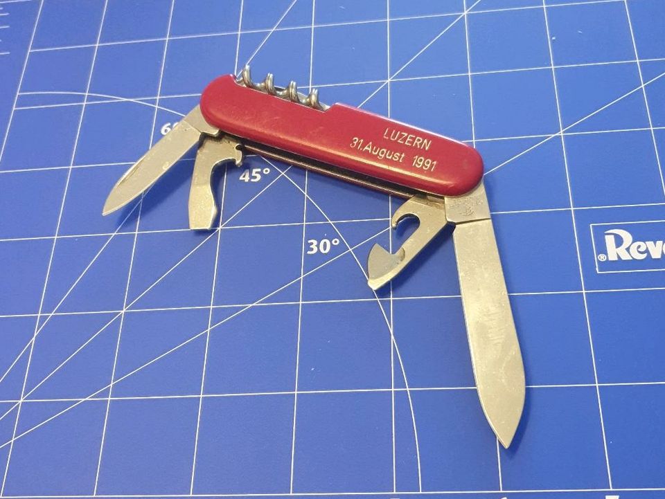 Private Taschenmesser Sammlung Victorinox Wenger Werbung 91mm in Hartmannsdorf bei Kirchberg