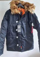 Alpha Industries slim S Winterparka blau N3B VF59 parka repl.blue Leipzig - Leipzig, Südvorstadt Vorschau