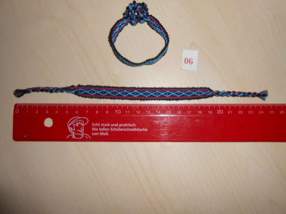 Freundschaftsbänder Armbänder Handarbeit in Kollmar