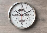 Wanduhr“Uhr“Harley“Davidson“Edelstahl“Funkuhr“Road King“ Bergedorf - Hamburg Allermöhe  Vorschau