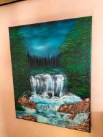 Bild Gemälde Öl handmade WASSERFALL 50x40 Kunst Sammler Rheinland-Pfalz - Ramstein-Miesenbach Vorschau