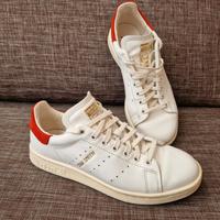 Adidas Stan Smith Damen Sneaker – Weiß mit Rot – Größe 39 1/3 Stuttgart - Vaihingen Vorschau