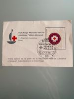 Briefmarke Deutsches Rotes Kreuz 1963 m Erstagsstempel Hamburg-Mitte - HafenCity Vorschau