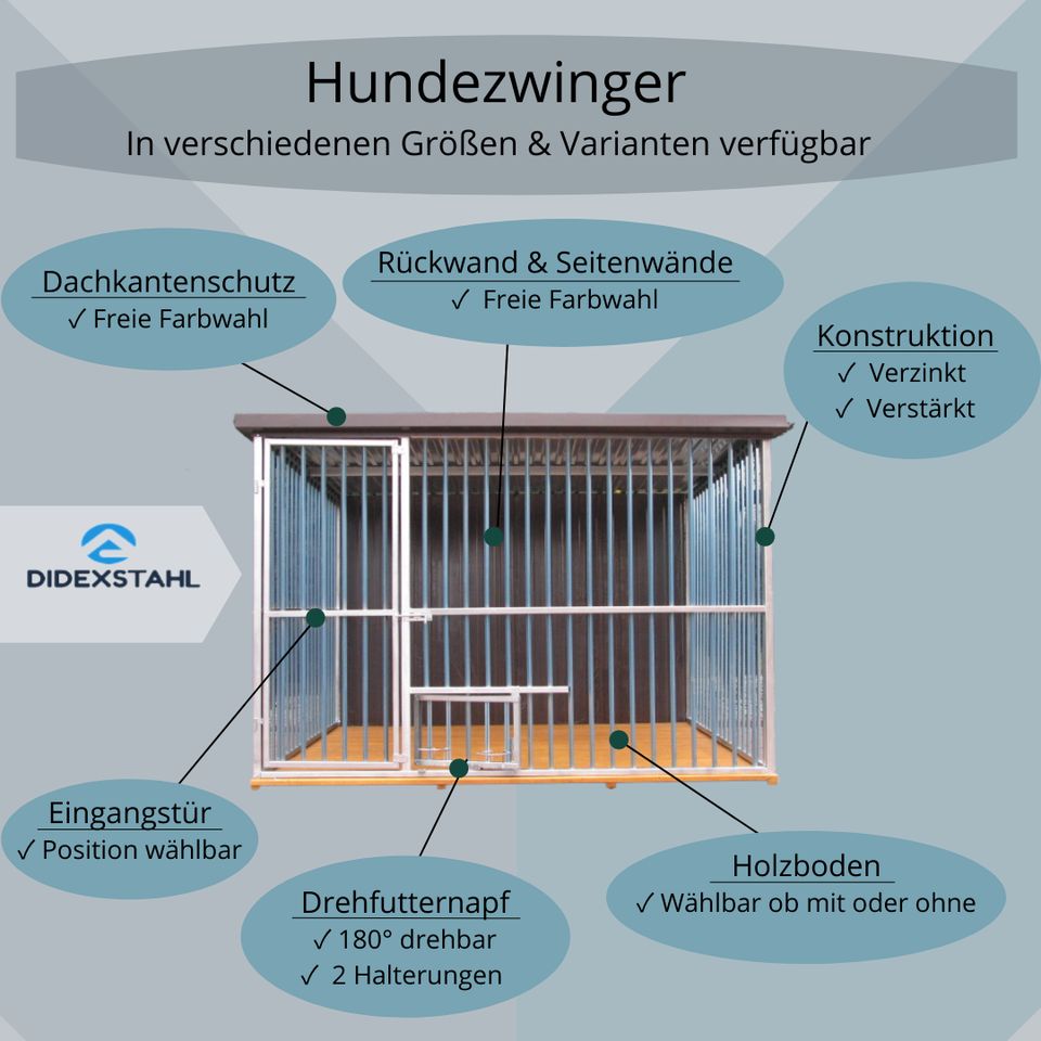 Hundezwinger in versch. Größen & Varianten Verfügbar NEUHEIT in Dortmund