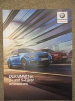 BMW 116i 118i 120i 125i 116d-125d F20 F21 Katalog 11/2018+Preise Nordrhein-Westfalen - Minden Vorschau