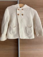 Zara Mini Strickjacke Zipfelmütze gr.80 Creme Hessen - Lautertal Vorschau