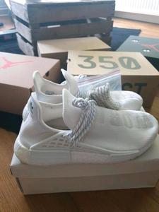 Adidas human race nmd blank canvas sales