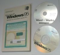 Microsoft WINDOWS 95 • WORD + WORKS • 2 CD + Handbuch Schleswig-Holstein - Lübeck Vorschau