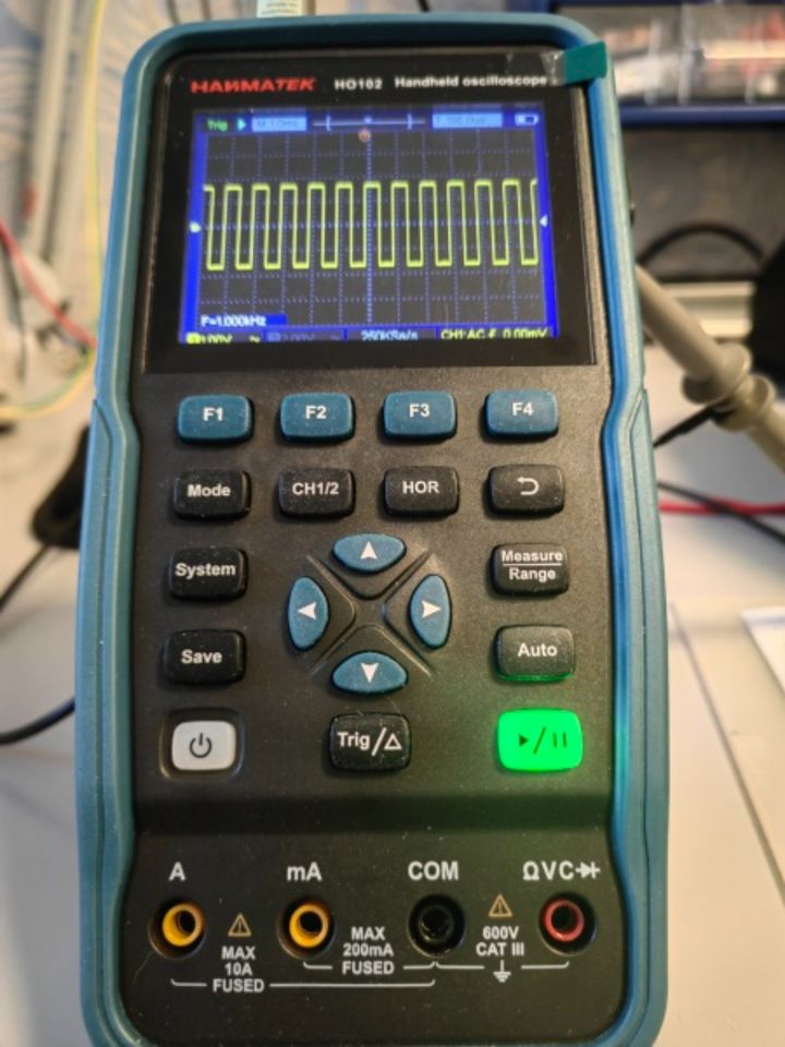 Hanmatek HO102 Oszilloskop 2x 100MHz / 1 GSa in Marienberg