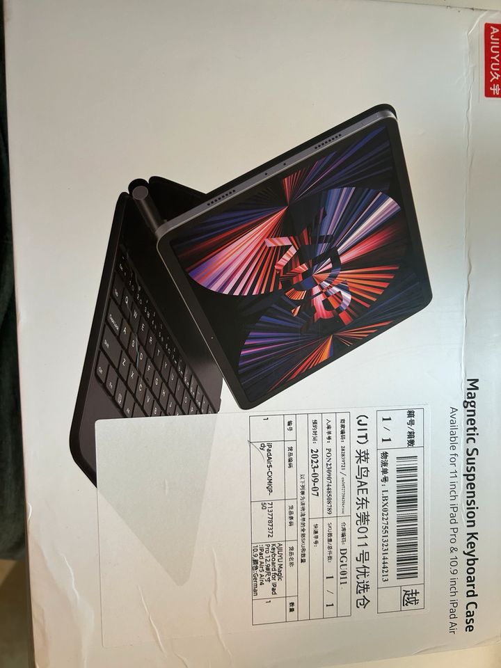 Ipad pro 11 und Air 10,9 Zoll Magic Keyboard Deutsch in Karlsruhe