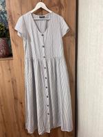 Kleid Maxikleid cremeweiß mit Streifen Gr. L (42/44) von Gina Niedersachsen - Garbsen Vorschau