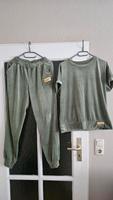 Velours Damenanzug-Set Bluse + Hose L-XL Frankfurt am Main - Sachsenhausen Vorschau