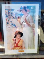 Coca Cola - Nostalgie Poster - Beach Girl 1918 - Vintage Hessen - Roßdorf Vorschau