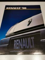 Renault Programm Übersicht 1990, Prospekt Thüringen - Gera Vorschau