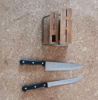 2 Küchen Messer mit Messerblock Baden-Württemberg - Rastatt Vorschau