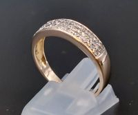 hochfeiner Diamant Gold Ring 585 14 Karat Damen Ring 350,00* Frankfurt am Main - Sachsenhausen Vorschau