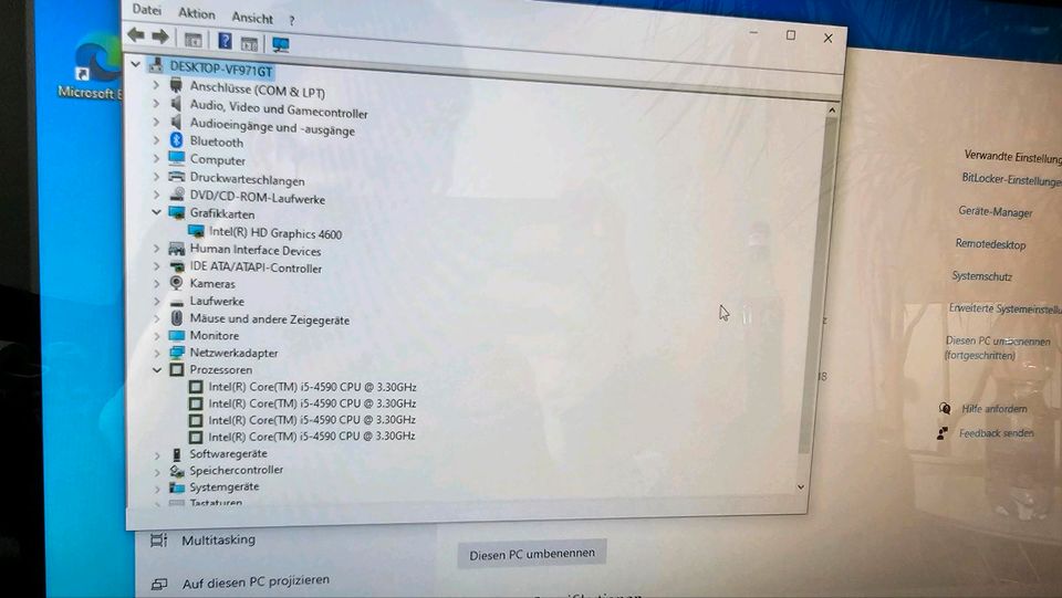 Aquado All-In 23 V1 PC,  Intel i5, 8GB RAM, SSD, Win10 in Kirchheim unter Teck