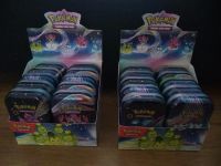 Pokemon 20 leere Mini Tins Blechdosen Boxen Paldean Fates Paldeas Bayern - Ingolstadt Vorschau