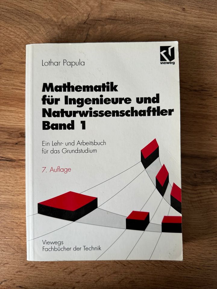 Mathematik für Ingenieure Band 1 - Lothar Papula in Welzheim