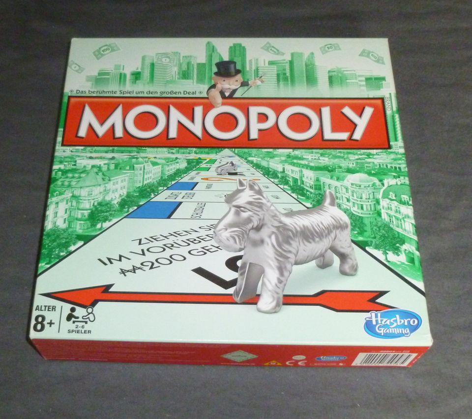 Monopoly, mit neuen Spielfiguren aus Metall, TOP Zustand in Pfaffenhofen a.d. Ilm