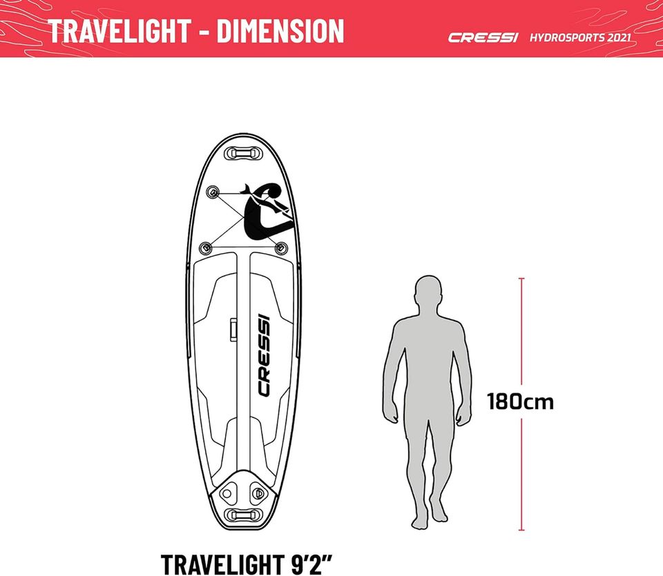 Standup Paddle Board - Cressi Isup Complet Set - SUP Board Kit in Göttingen