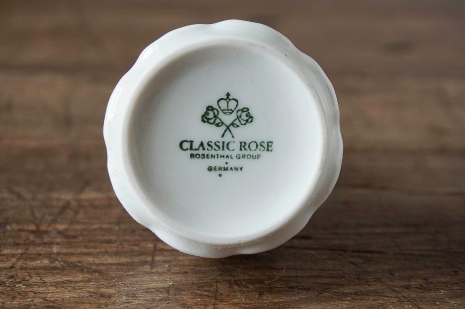 Kleine Vase von Rosenthal, Dekor Classic Rose in München