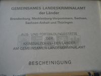 Zeitdokument der Wiedervereinigung: Gemeinsames Landeskriminalamt Dithmarschen - Wiemerstedt Vorschau