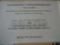 Zeitdokument der Wiedervereinigung: Gemeinsames Landeskriminalamt Dithmarschen - Wiemerstedt Vorschau