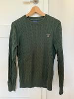 GANT Strickpulli Zopfmuster dunkelgrün Gr. M guter Zustand Düsseldorf - Pempelfort Vorschau