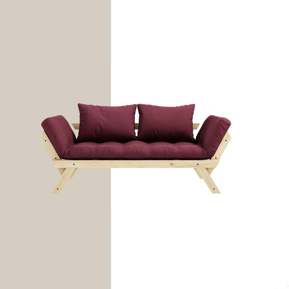 Couch Sofa Schlafsofa Klappsofa Sofa Bebop natur Muster in Witten