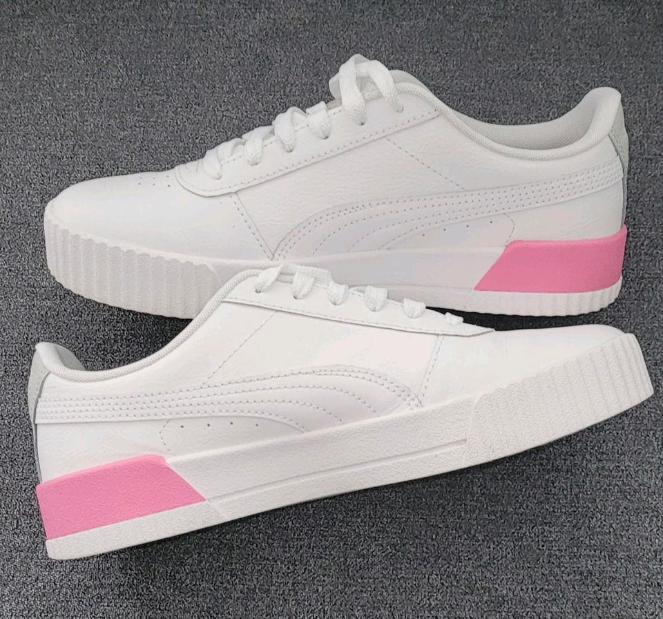 Puma Schuhe Gr. 39 in weiss/rosa in Hainburg