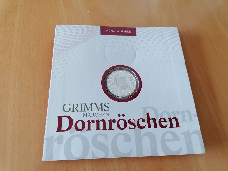 BRD 20 Euro PP 2015 D Grimms Märchen Dornröschen + Marke Post in Freilassing