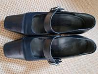 Spangenpumps Leder marineblau Servas Italy Brandenburg - Herzberg/Elster Vorschau