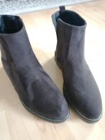 Schuhe/ Chelsea Boots/ Wildlederimitiat Gr. 38 Mecklenburg-Vorpommern - Wolgast Vorschau