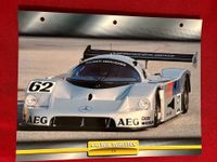 Sauber Mercedes C9 Rennwagen Prototyp poster Bild aus Sammlung Baden-Württemberg - Filderstadt Vorschau