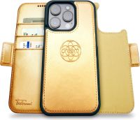 iPhone 14 Pro Max Brieftaschen-Etui 2-in-1 stoßfestes Etui GOLD Hamburg Barmbek - Hamburg Barmbek-Süd  Vorschau
