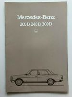 Mercedes Daimler Benz W 123 200 D, 240 D, 300 D Prospekt 1983 Aachen - Aachen-Richterich Vorschau