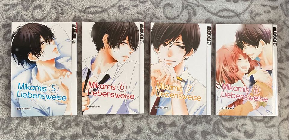 Mikamis Liebensweise Manga Band 1-8 komplett Shojo Romance in Bitterfeld