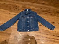 Jeans Jacke •H&M• 122/128• Mädchen• Trend • mit Druck knöpfen Bayern - Willanzheim Vorschau