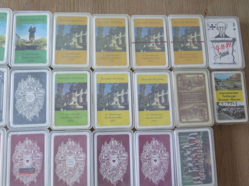 Skat Karten Set - Konvolut Sammlung Werbung Kartenspiele 47x Skat in Wipperfürth