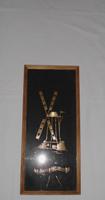 DDR Bild Strohblumenbild VEB 70er Windmühle 18,5 x 42 cm Ostalgie Brandenburg - Jüterbog Vorschau