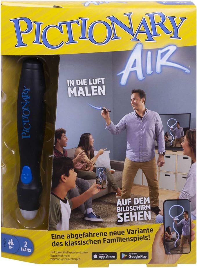 Zeichenspiel mit Lichtstift, Mattel Games Pictionary Air, in Sögel